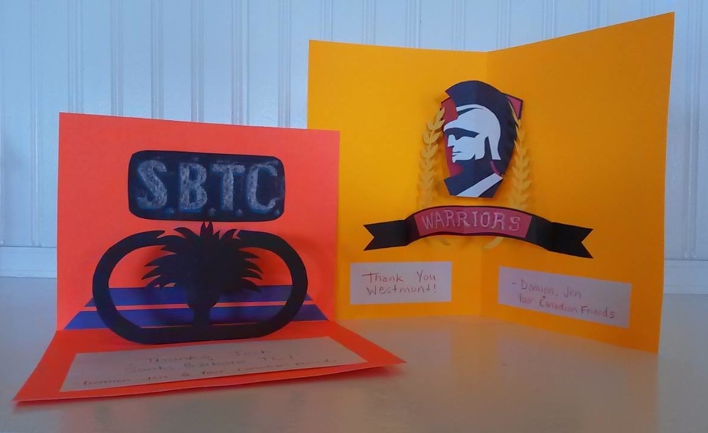 SB thank you cards